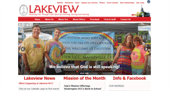 Desktop Screenshot of lakeviewucc.com